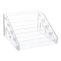 Magideal - Estante De Almacenamiento De Esmalte De Uñas, Organizador Transparente, Estante De Exhibición De Maquillaje, Acrílico Para Encimeras De Baño, , 5 Niveles