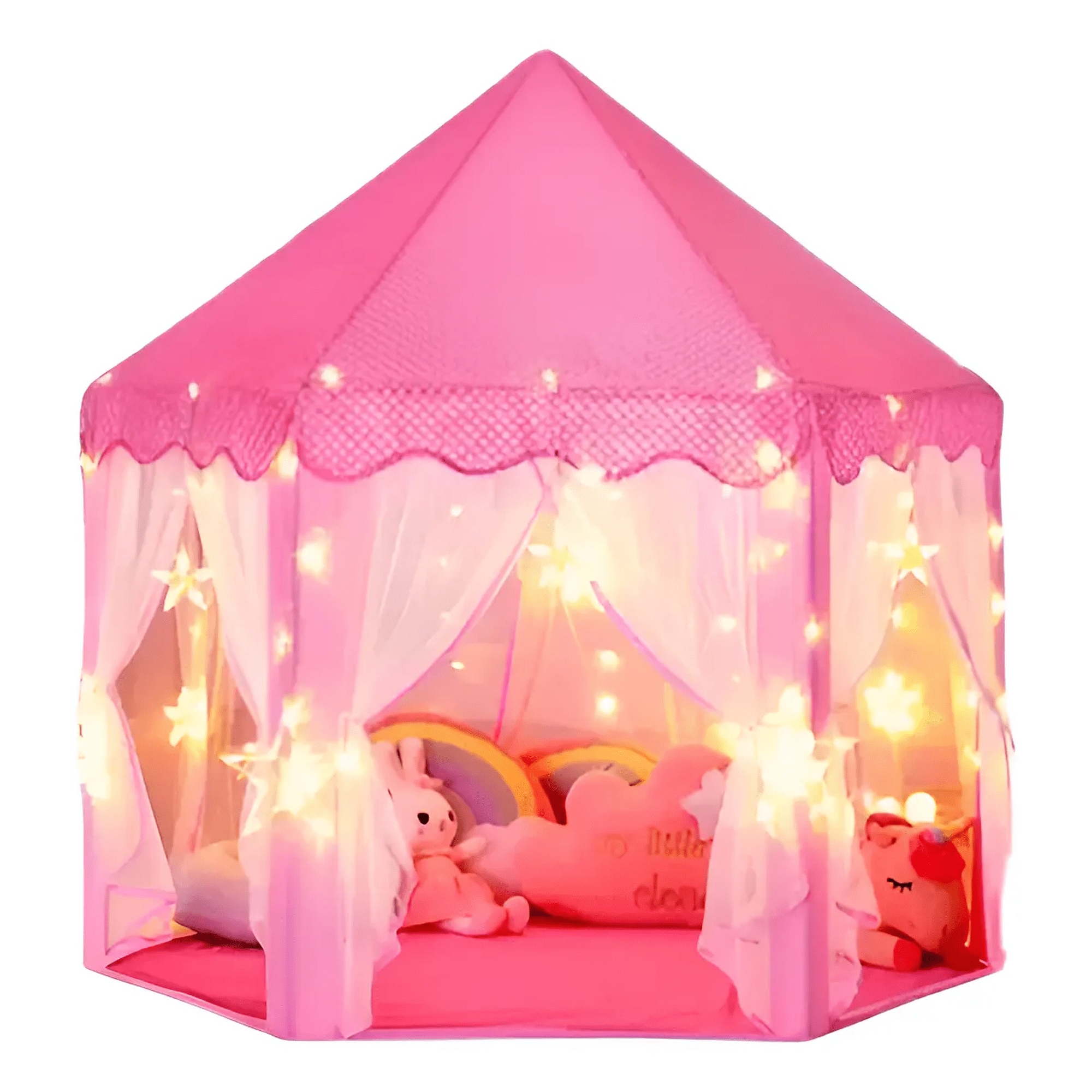 Carpa Infantil Castillo De Princesa Belug Tienda De Juegos Rosa