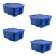 thumbnail image 1 of Pack 4 Cajas Organizadoras 55lts Wenco Plastico 60x48x27cm, 1 of 3