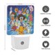 thumbnail image 2 of Monstruo Digital / Digimon Luz nocturna LED con sensor de anochecer a amanecer para dormitorio, baño, pasillo, escaleras - Lámpara LED nocturna de enchufe, 0.5W - 1 pieza, 2 of 6