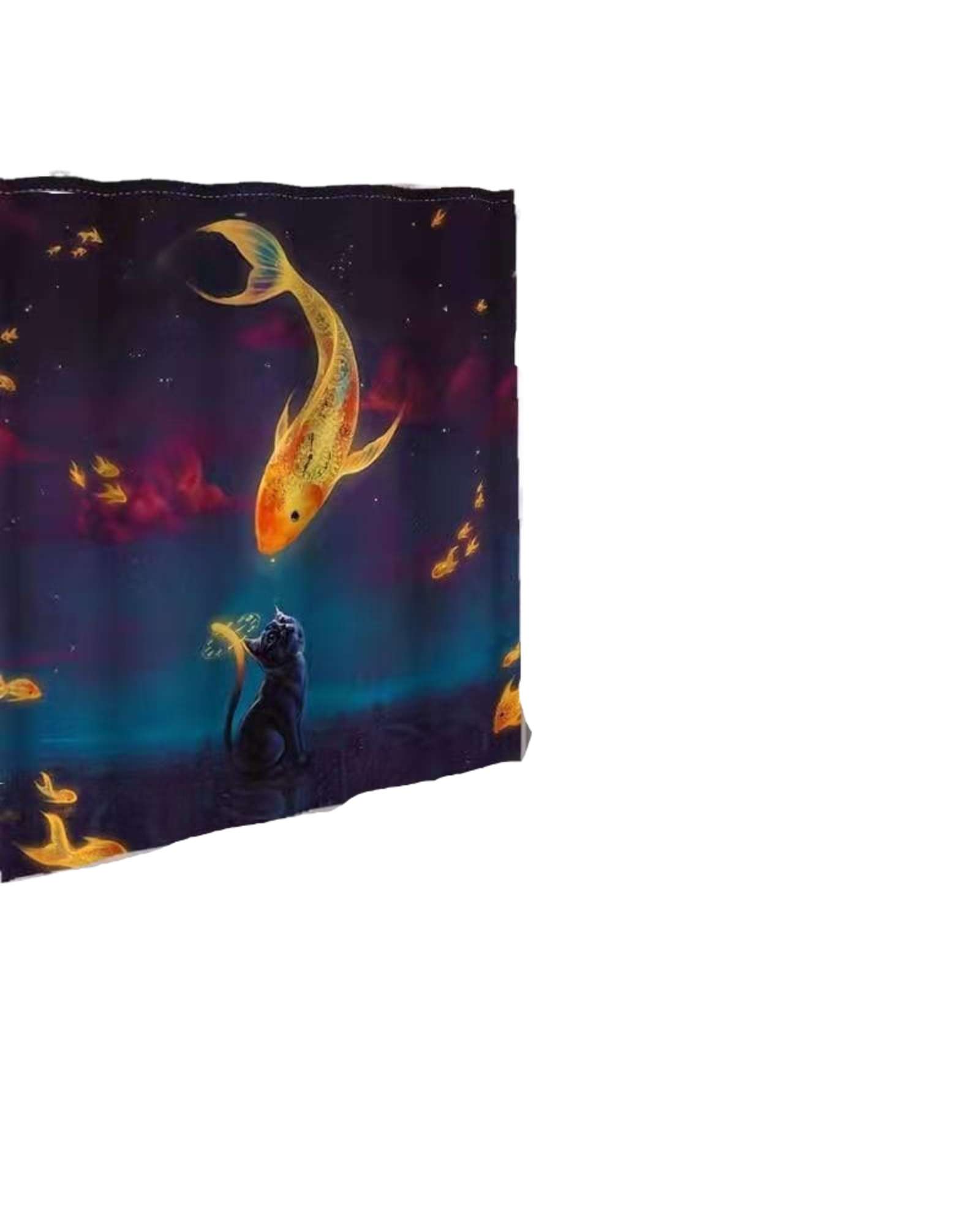 Genérico - Cortina Para Baño Con Forro De Ducha 180 Cm L46