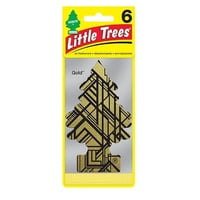 Ambientador Little Trees U6P-60210 Dorado, Multicolor