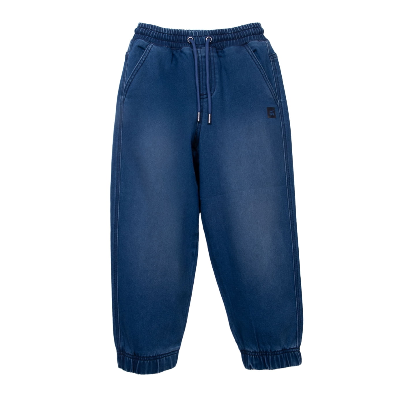 Pillin - Jeans Niño Jogger Cintura Ajustable Azul