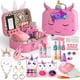 thumbnail image 1 of Kit de maquillaje Masiuve Kids para niñas con funda de unicornio de 3 a 12 años, 1 of 3