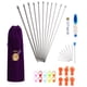 thumbnail image 4 of Kit De Ganchos De Ganchillo De Acero, 42 Uds., Agujas De Tejer, Herramientas Artesanales Para Tejer Hilo DIY, 4 of 5