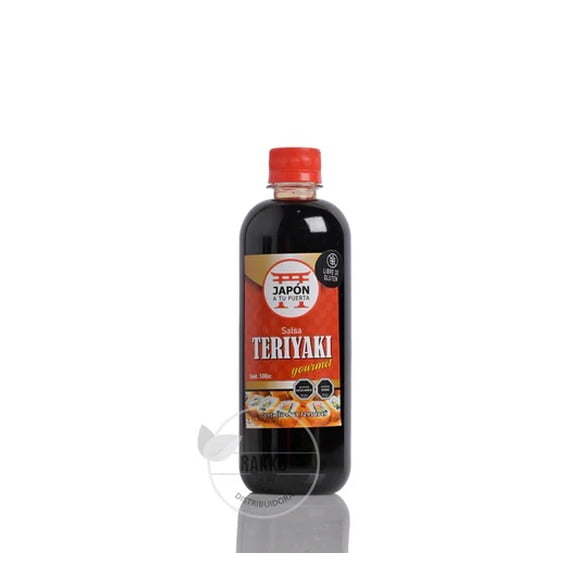 SALSA TERIYAKI SIN GLUTEN JAPON A TU PUERTA 500cc