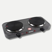 Line - Cocina Eléctrica 2 Platos 2000W De Potencia Cocinilla Portátil