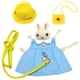 thumbnail image 5 of Conjunto De Vestido Para Mascotas Chaleco De Conejo Ropa De Disfraz Traje De Moda Diaria-Azul_S, 5 of 5