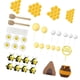 thumbnail image 3 of Toppers de Pastel de Abejas de 35 Piezas, Topper de Pastel de Jarra de Miel, Decoración Creativa de Fiesta Temática de Abejas Miel para La Celebración, 3 of 5