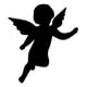 thumbnail image 1 of Decomural Cupid Silhouette Love Hearts Creative WS-33223, 1 of 2