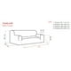 thumbnail image 2 of Fundas Jacquard Elastica 3 Cuerpos Teide Marfil, 2 of 2