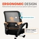 thumbnail image 2 of Silla de oficina NEO CHAIR ergonómica de malla ajustable negra, 2 of 8