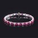 thumbnail image 1 of Pulsera de Tenis de Plata Esterlina 925 con Forma Ovalada para Mujer 3.5 X 5.5MM CZ Pulseras de Compromiso y Boda para Cumpleaños Día de la Madre Joyería Diaria 6-7 Inch, 1 of 5