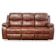thumbnail image 1 of Sofa Berger reclinable 3 cuerpos color café moro, 1 of 3