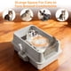 thumbnail image 5 of Caja de Arena para Gatos EGMEHOAD XL Acero Inoxidable 60x40x30 cm, 5 of 9