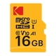 thumbnail image 1 of Tarjeta MicroSDHC Kodak 16 GB Clase 10 UHS-I U1 con adaptador, 1 of 2