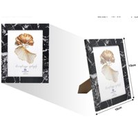 Genérico - Marco Marmol Negro Gh3112 10X15(4X6Pulg)