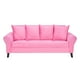 thumbnail image 1 of Sofa Lua 3c Felpa 20 Rosado, 1 of 4