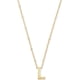 thumbnail image 1 of Collar Kendra Scott Letra L Gold Metal, 1 of 2