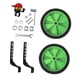 thumbnail image 3 of Ruedas De Entrenamiento Para Bicicleta Infantil, Ruedas Auxiliares De Repuesto Portátiles, Color Verde, 3 of 5