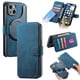 thumbnail image 1 of Funda Billetera Magnética para iPhone 17 Soporte Tarjetas Desmontable Azul, 1 of 6