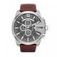 thumbnail image 1 of Reloj Diesel Mega Chief para hombre de acero inoxidable y piel, 1 of 2