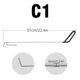 thumbnail image 4 of Varillas de reparación de abolladuras WHDZ 6 uds 26‑57 cm acero inoxidable, 4 of 7