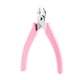 thumbnail image 1 of Alicates para decoración de uñas, tijeras para decoración de uñas, mango de goma, alicates multiusos para quitar cutículas y uñas, para salón, Spas en Rosa, 1 of 5