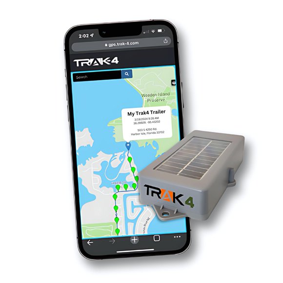 Localizador GPS Trak-4 Solar Impermeable y Seguimiento Global