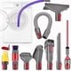 thumbnail image 5 of Kit de Accesorios de 12 Pzas Compatible para Dy*son V7 V8 V10 V11 V15 - Manguera Flexible Extensible y Cepillo de Boquilla Multiusos, 5 of 7