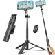 thumbnail image 1 of Trípode de viaje Selfie Stick Liphisy para teléfono móvil, color negro, 1 of 7