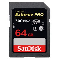 Tarjeta Sd Extreme Pro 64Gb Uhs-Ii 300Mb/S Sandisk Sdsdxdk