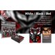 thumbnail image 3 of Fundas para cartas Realm Guard 106 unidades, mate texturizado, blanco y negro, 3 of 5