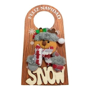 Genérico - Colgante De Puerta Colgador Puerta Decoraciones Navidad