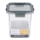 thumbnail image 1 of Canister Con Tapa Hermetica 950ML 2 Piezas Plástico Transparente, 1 of 3