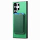 thumbnail image 5 of Funda de Cuero Magnética con Tarjetero para Samsung Galaxy S25 Ultra Cubierta Delgada Verde, 5 of 5