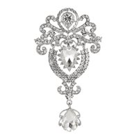 Ioensy - Broche De Diamantes De Imitación, Accesorios De Vestir Para Regalo, Fiesta Del Día De La Madre, Damas De Honor