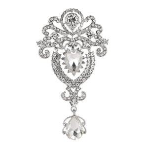 Ioensy - Broche De Diamantes De Imitación, Accesorios De Vestir Para Regalo, Fiesta Del Día De La Madre, Damas De Honor