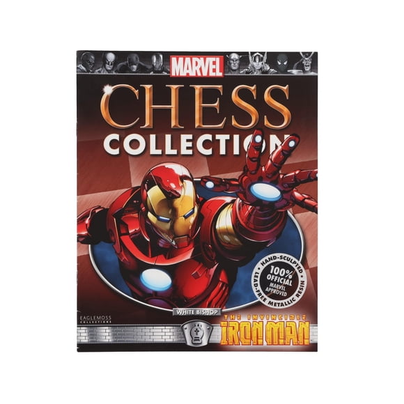 Revista Eaglemoss Colección Marvel Chess Iron Man #2