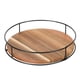 thumbnail image 5 of Bandeja Giratoria De Madera, Estante Decorativo Para Especias Para Gabinete De Refrigerador De Cocina, 10 Pulgadas, 5 of 5