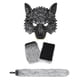 thumbnail image 1 of Conjunto De Guantes Y Cola De Lobo, Disfraz De Hombre Lobo Para Fiesta, Festival, Graduación Con Máscara, 23cm X 23cm, 1 of 3