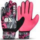 thumbnail image 1 of Guantes de Portero de Fútbol ONYX SPORTS Rosa, Pack de 2, 1 of 8