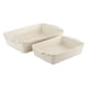 thumbnail image 3 of Set Fuentes Horno Stoneware Thyme Table 2 Piezas Blanco, 3 of 3