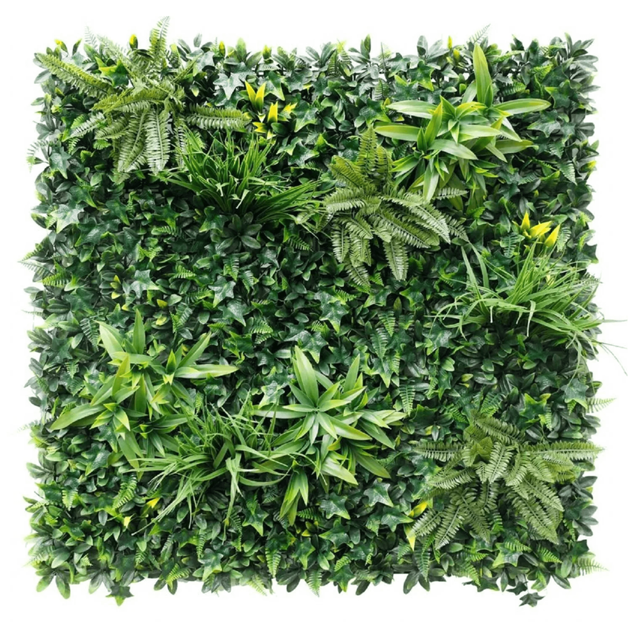Ecral Home - Jardín Vertical Artificial Maui 100×100 | Filtro Uv Serie Natura