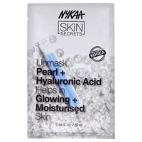 Mascarilla Facial Nykaa Naturals Skin Secrets Perla Y Ácido Hialurónico 1 Mascarilla Mujer