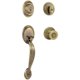 thumbnail image 1 of Cerradura Kwikset Dakota de Latón Antiguo con SmartKey, 1 of 1