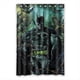 thumbnail image 1 of Cortina de ducha de superhéroe de Los Vengadores Batman, juego de cortina de baño con ganchos, tamaño 48 x 72 pulgadas, 1 of 3