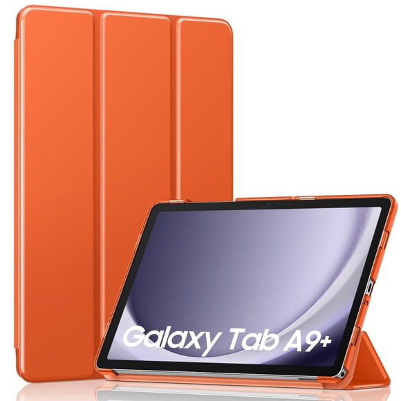 Funda MoKo para Samsung Galaxy Tab A9 Plus de 11 pulgadas 2023, color naranja