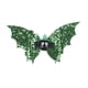 thumbnail image 5 of Horquilla Para El Pelo Con Forma De Murciélago Y Lazo Para Halloween, Pasador Para El Pelo Con Forma De Ala De Murciélago Para Festivales, Viajes Diarios, Color Verde, 5 of 5