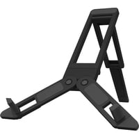 Crimson - Soporte De Caballete Negro Carmesí, Bolsillo Portátil Para Tabletas